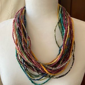 Handmade Fabric Necklace